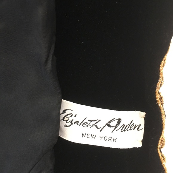 Vintage Velvet with Gold Trim Evening Jacket - Picture 6 of 8